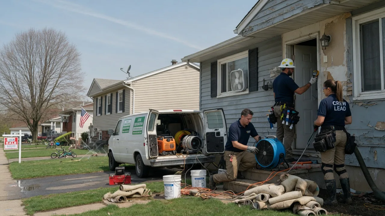 Flood Cleanup in Hope, MI near me