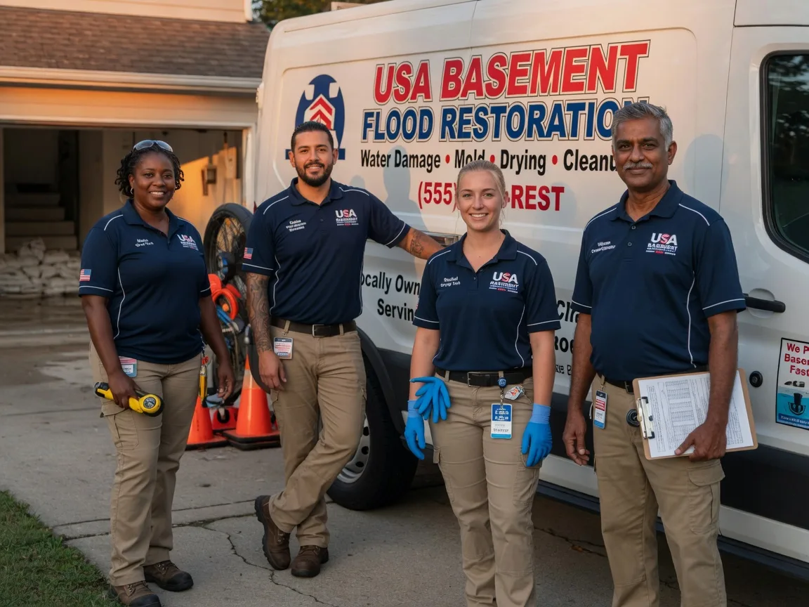 Basement Flood Cleanup company in Hope, MI